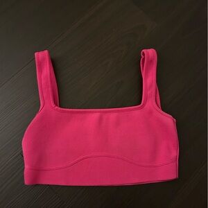 Zara pink bra top